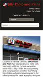 Mobile Screenshot of jiffyphotoandprint.com
